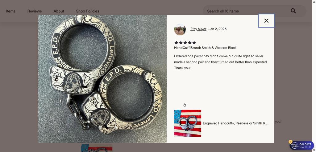 Customer review photo